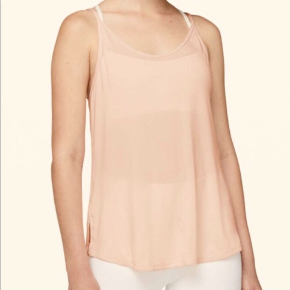 Lululemon City Soul Tank Butter Pink size 8